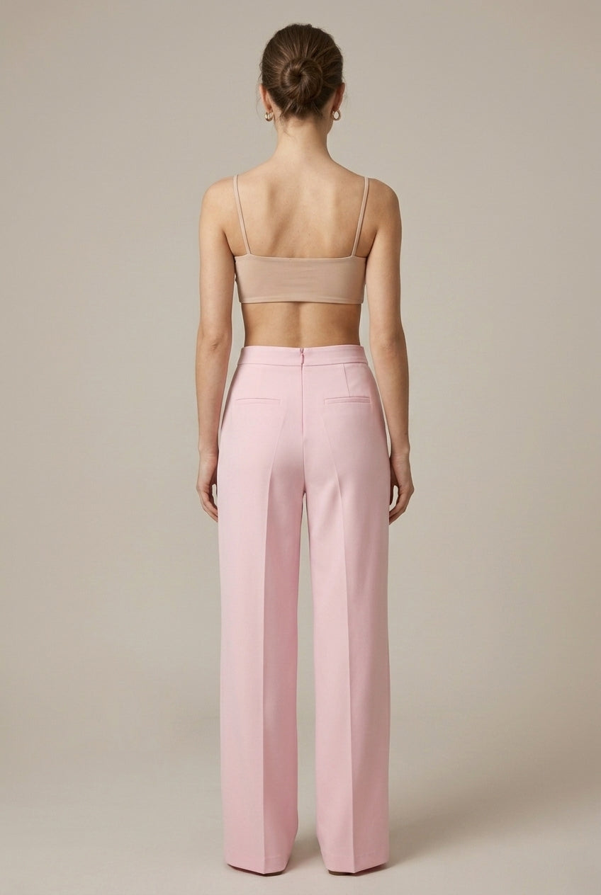 Two-piece set consisting of a women's blazer and pants with feather trim - J&B; - 6 - Elvaroza.com