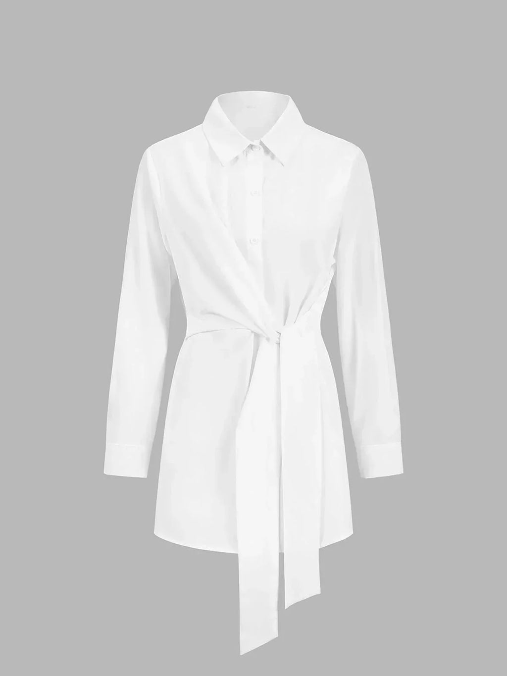 Paula – Tie-Front Wedding Guest Blouse - Image 2