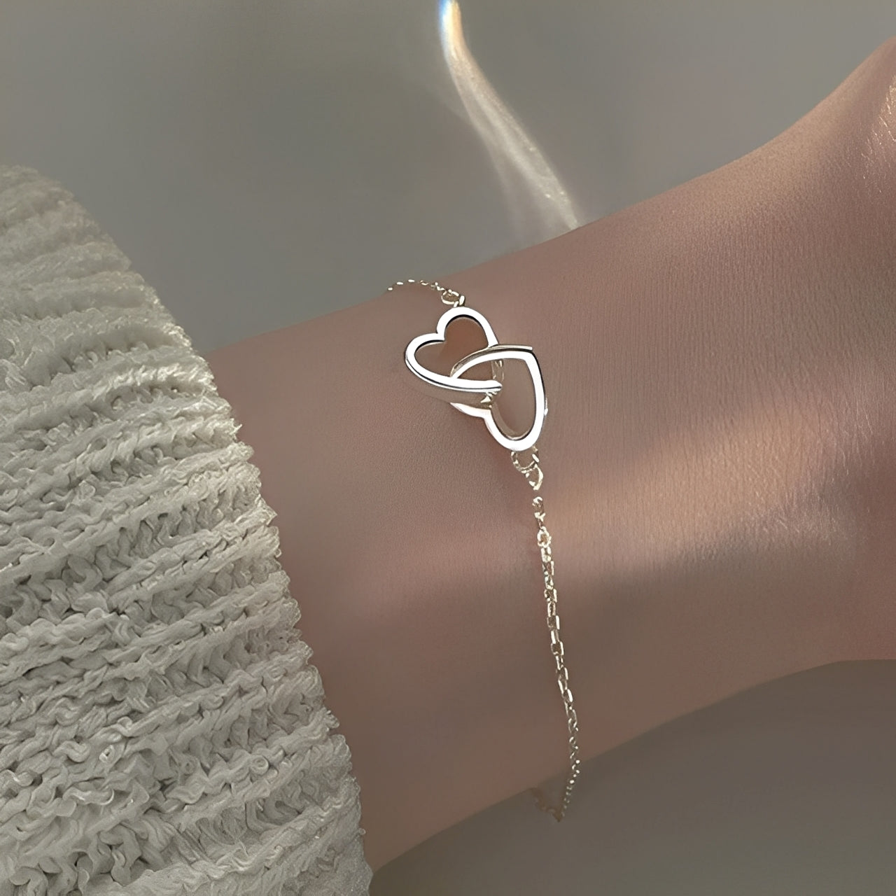 Sophies – Heart Link Bracelet - Image 1