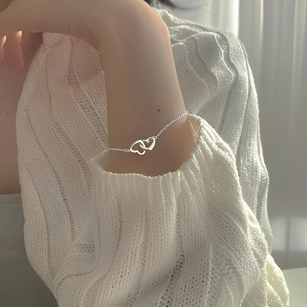 Sophies – Heart Link Bracelet - Image 2