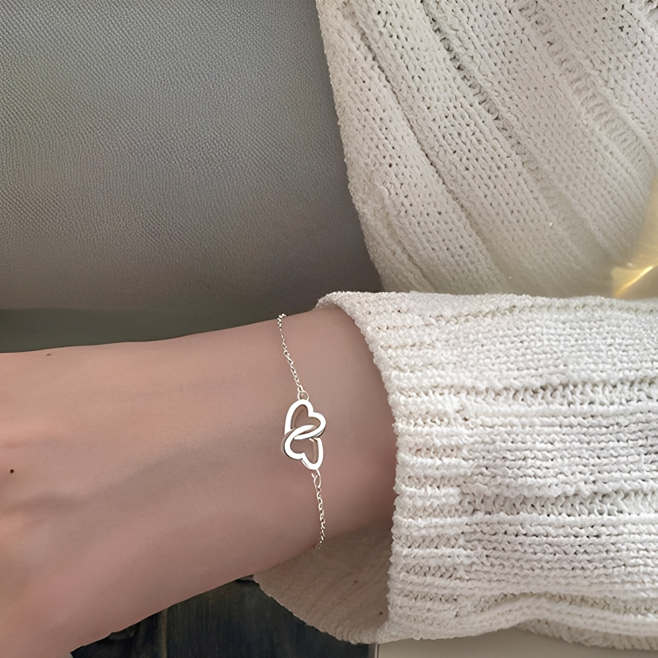 Sophies – Heart Link Bracelet - Image 3