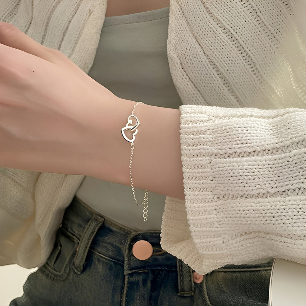 Sophies – Heart Link Bracelet - Image 4