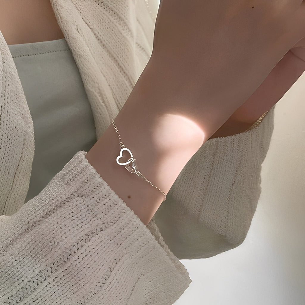 Sophies – Heart Link Bracelet - Image 5