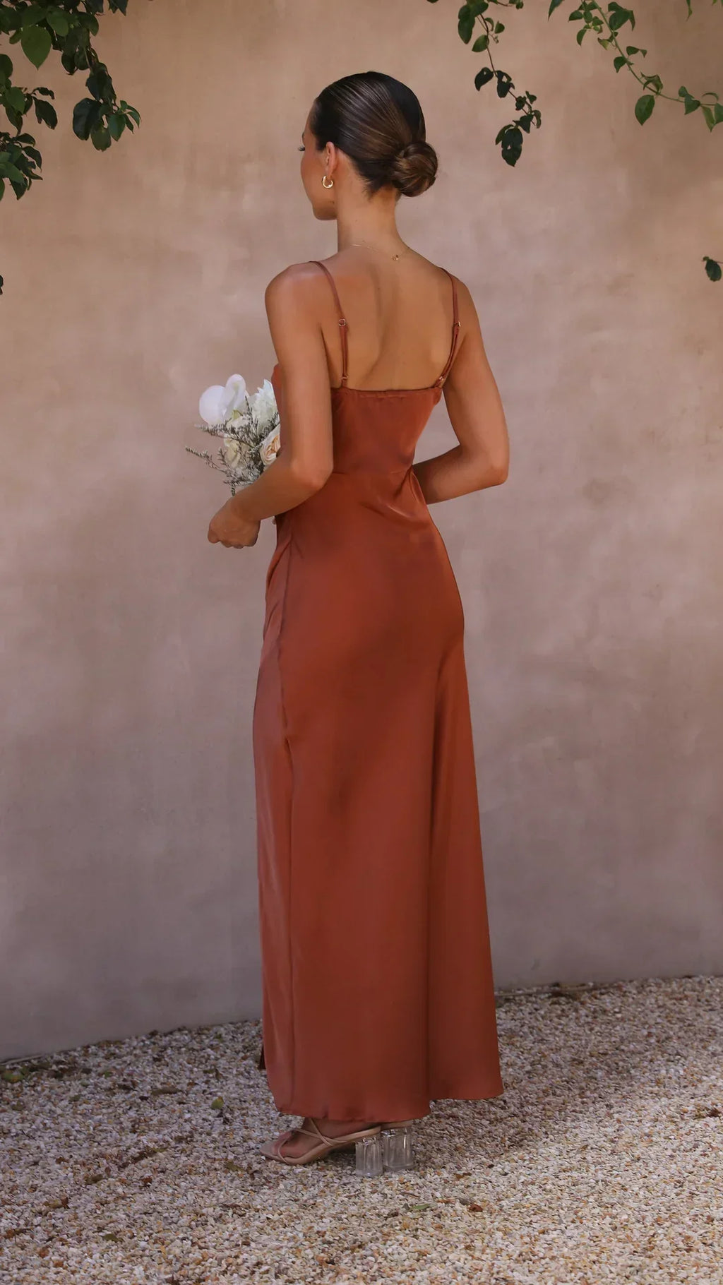 Doreen – Side Slit Wedding Dress Dress - Image 2