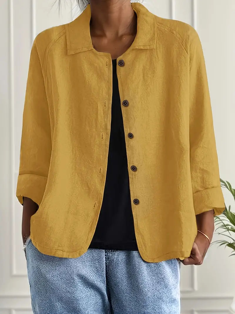 Johanna – Women Casual Button-Up Top - Image 9