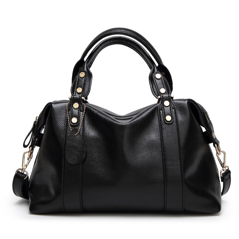 Adriana – Retro Boston Fashion Handbag - Image 5