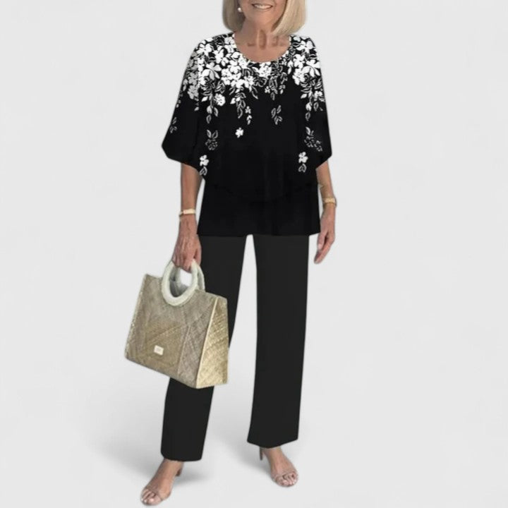 Maja – Elegant Round Neck Outfit - Image 13