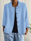 Johanna – Women Casual Button-Up Top - Image 1
