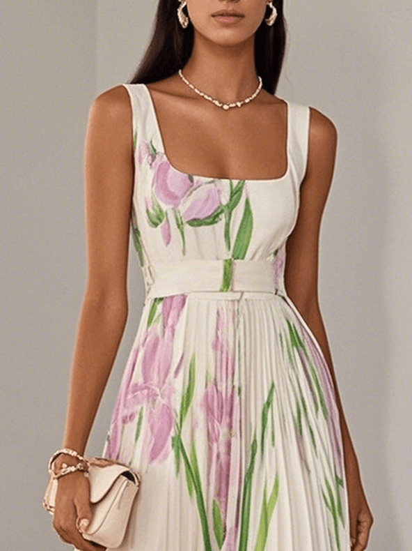 Lieselotte – Women Floral Print Maxi Dress - Image 6