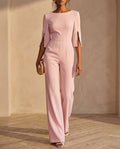 Jumpsuit Women's Elegant Fit with Pearl Detail - Image 1