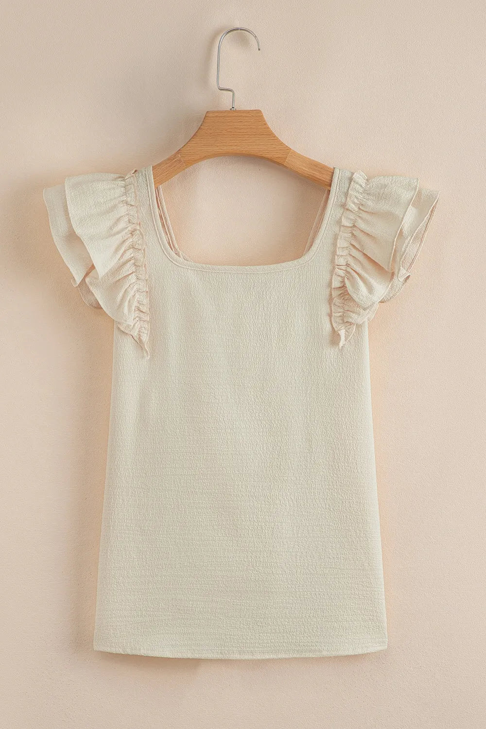 Luisa – Ruffled Cap Sleeve Blouse - Image 7
