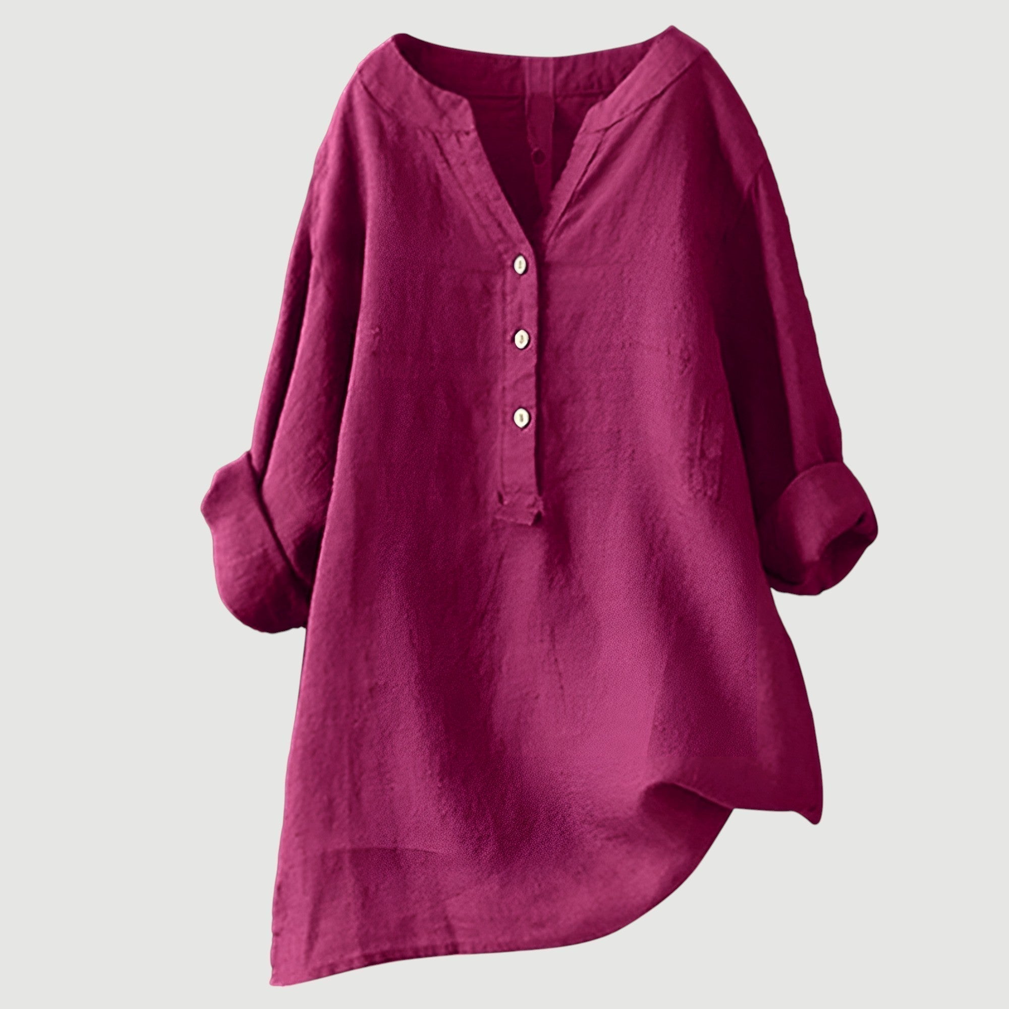 Ingrid – Women Button Tunic Blouse - Image 9
