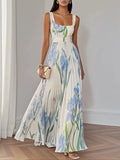 Lieselotte – Women Floral Print Maxi Dress - Image 2