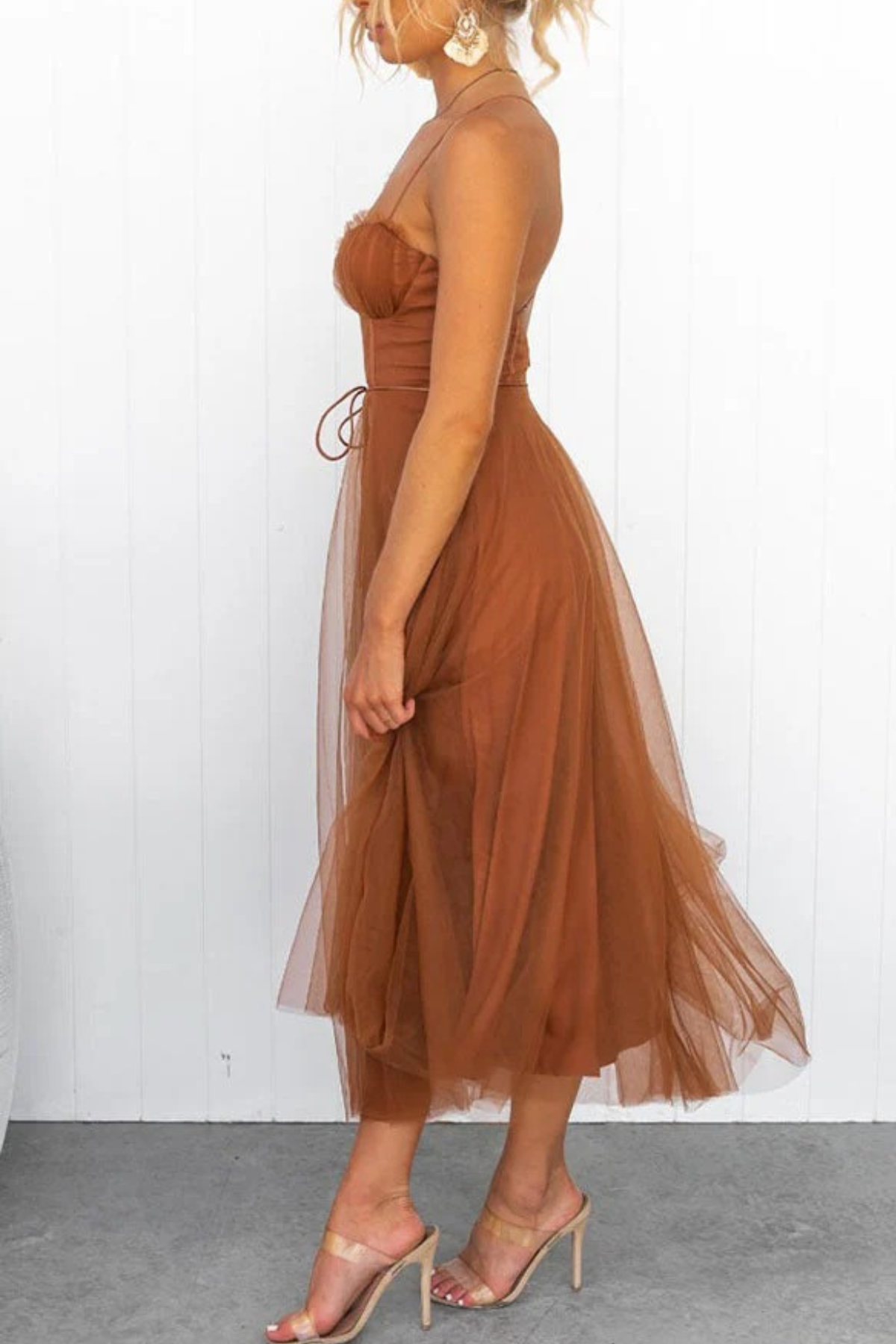 Franziska – Elegant Flowing Wedding Guests Dress - Image 11
