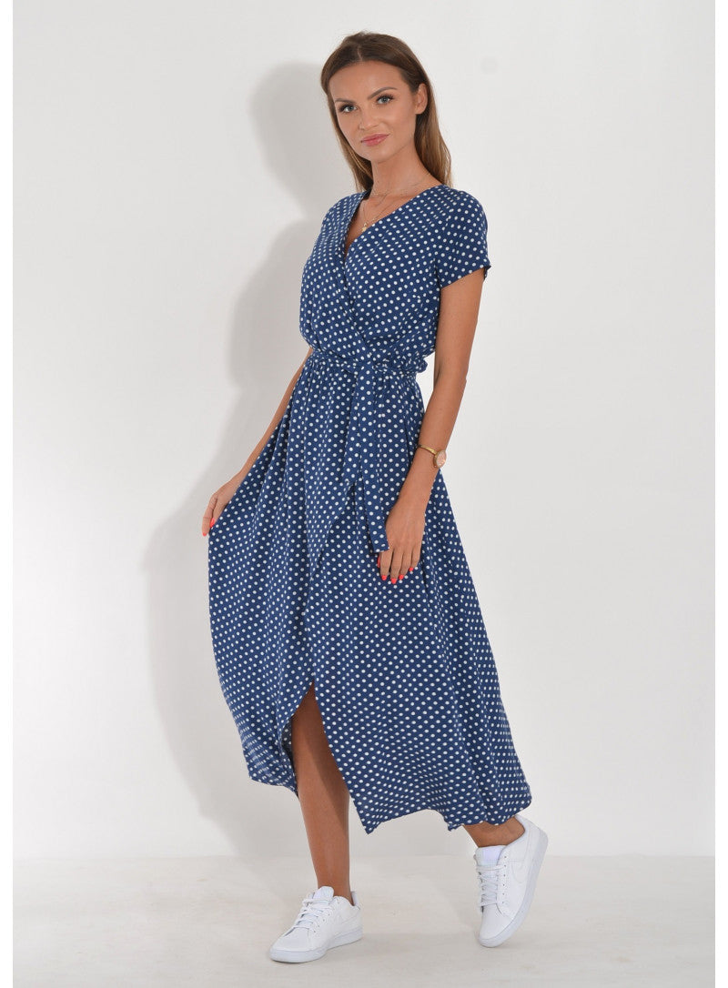 Olivia – Women Floral Print Maxi Dress - Image 4