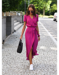 Olivia – Women Floral Print Maxi Dress - Image 1