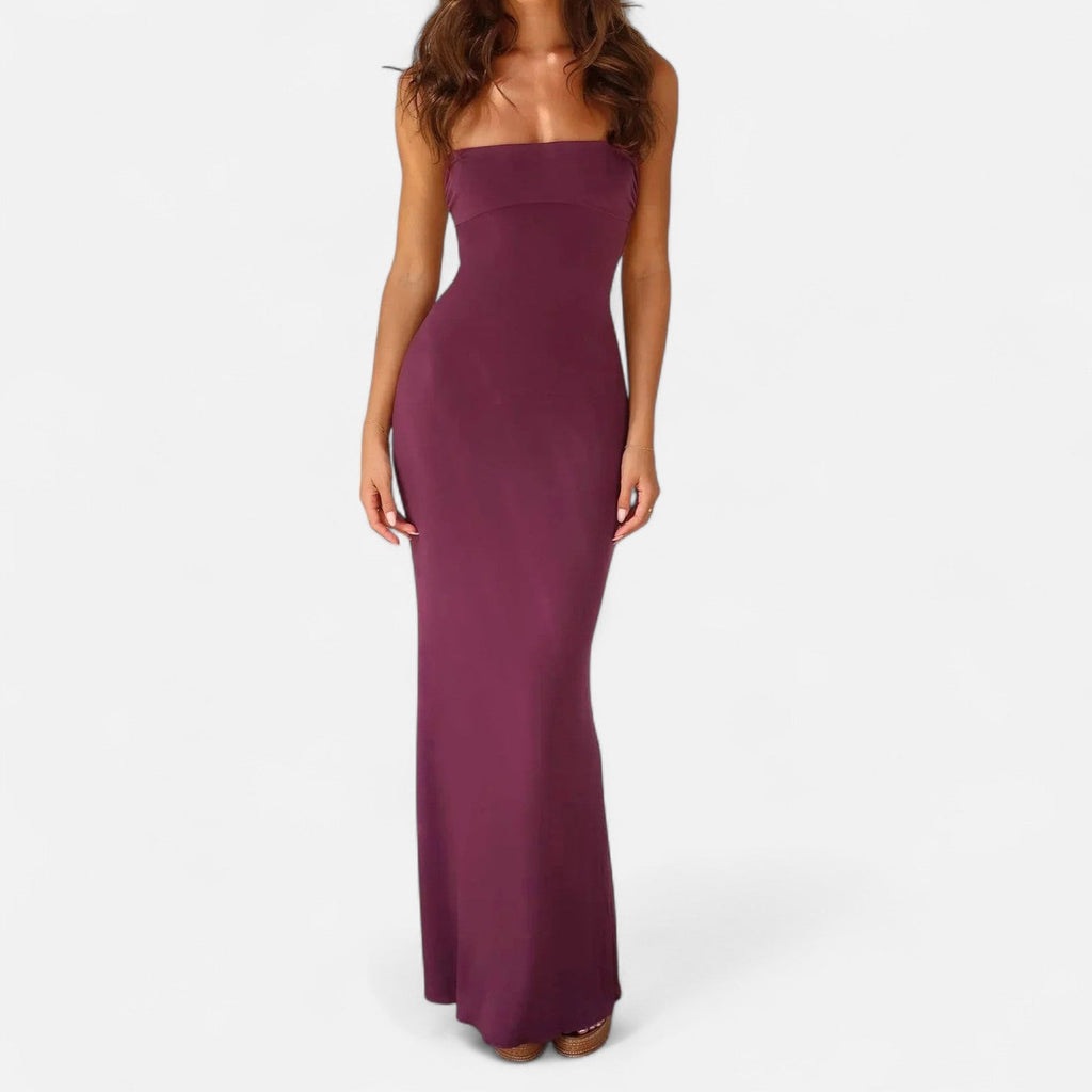 Mia – Elegant Long Backless Dress - Image 4