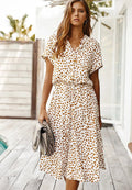 Gerda – Women Printed Midi Dress - Image 1