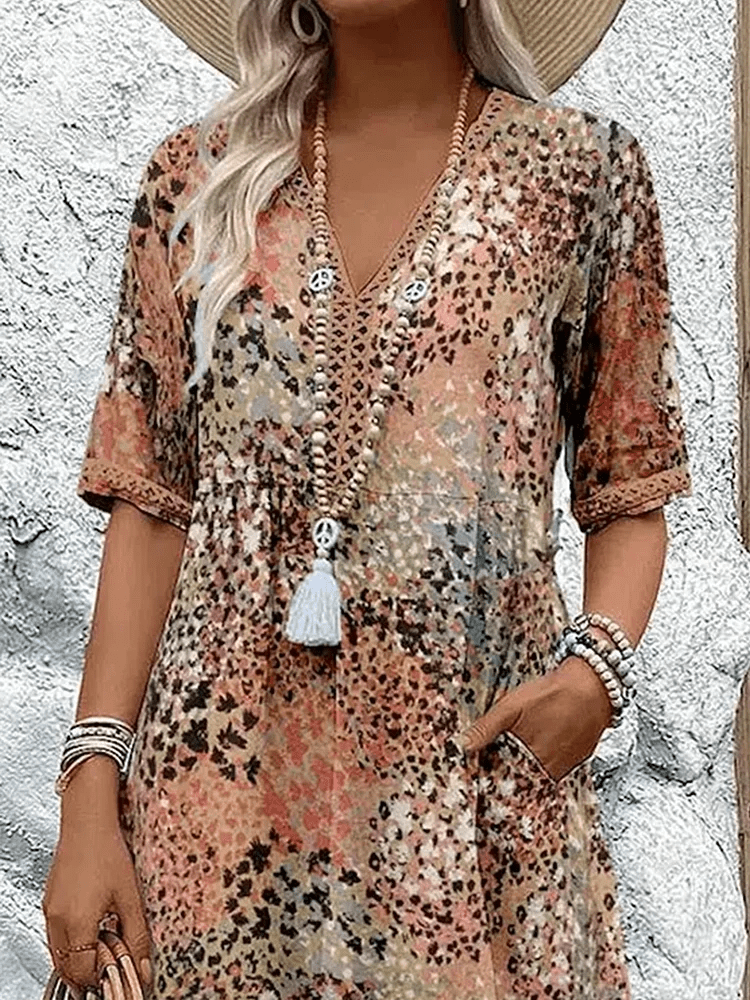 Clara – Ocean Breeze Summer Dress - Image 2