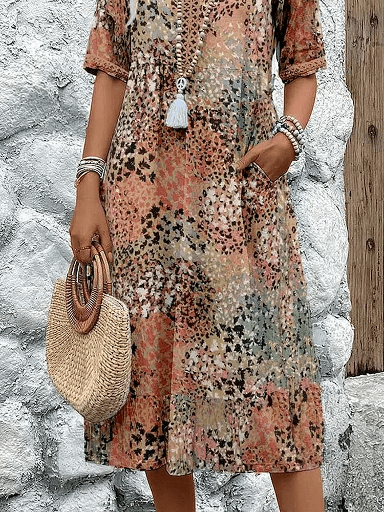 Clara – Ocean Breeze Summer Dress - Image 3