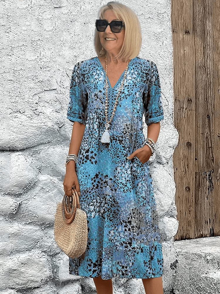 Clara – Ocean Breeze Summer Dress - Image 5
