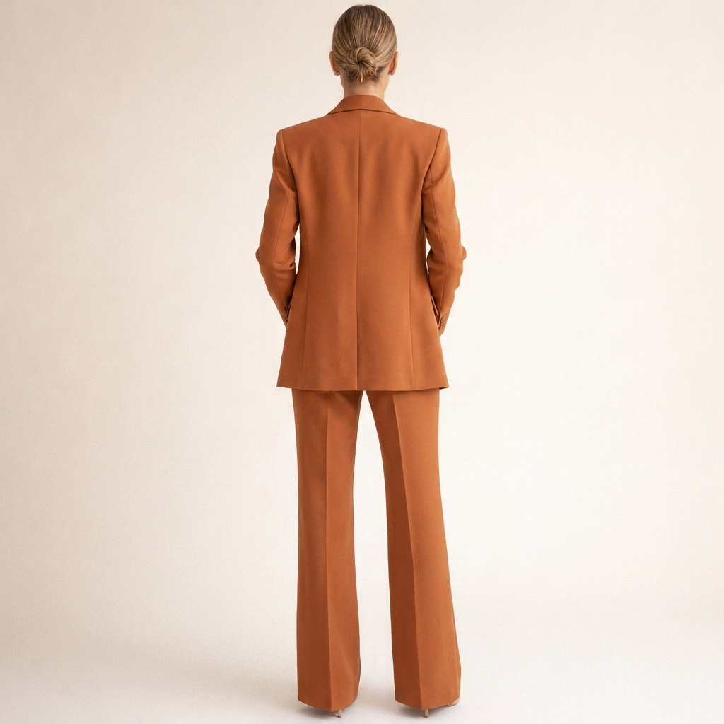 Two-piece set consisting of a fitted women's blazer and wide-leg pants - J&B; - 17 - Elvaroza.com
