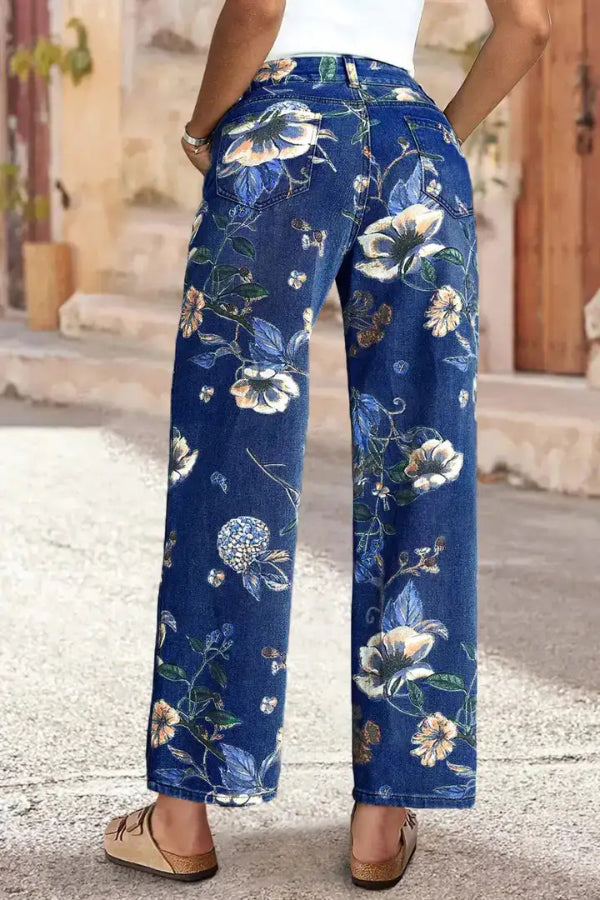 Sabine – High Waist Straight Leg Trousers - Image 6