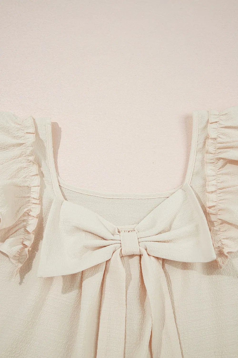 Luisa – Ruffled Cap Sleeve Blouse - Image 8