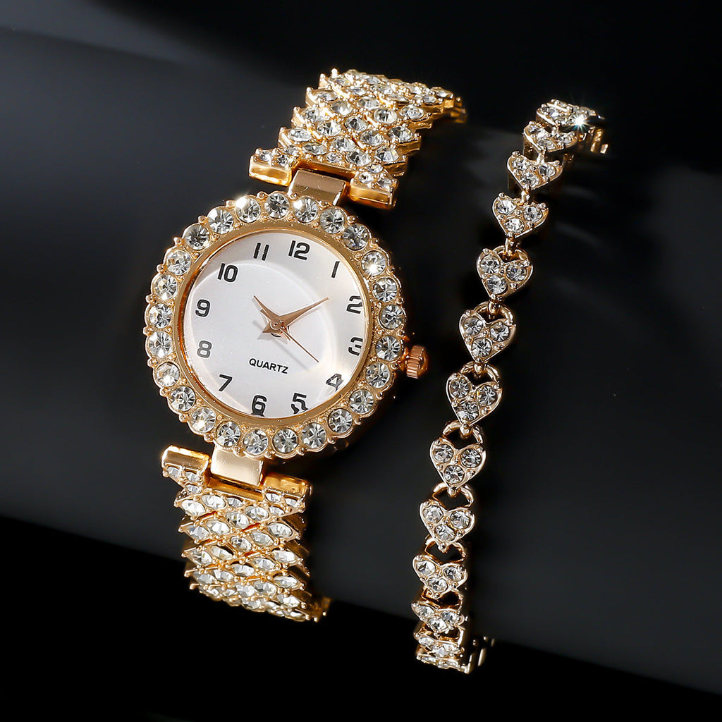 Mila – Elegant Quartz Watch with bracelet set - Image 1
