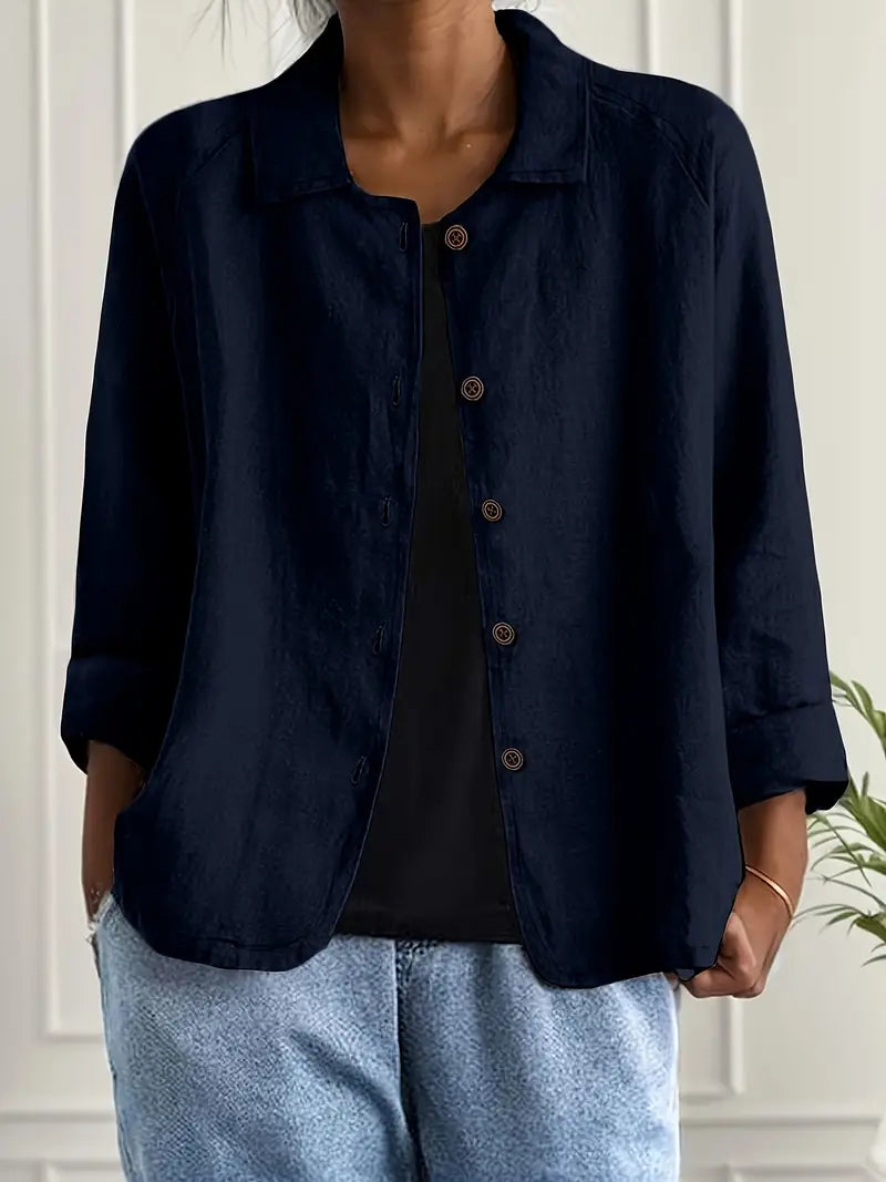 Johanna – Women Casual Button-Up Top - Image 12
