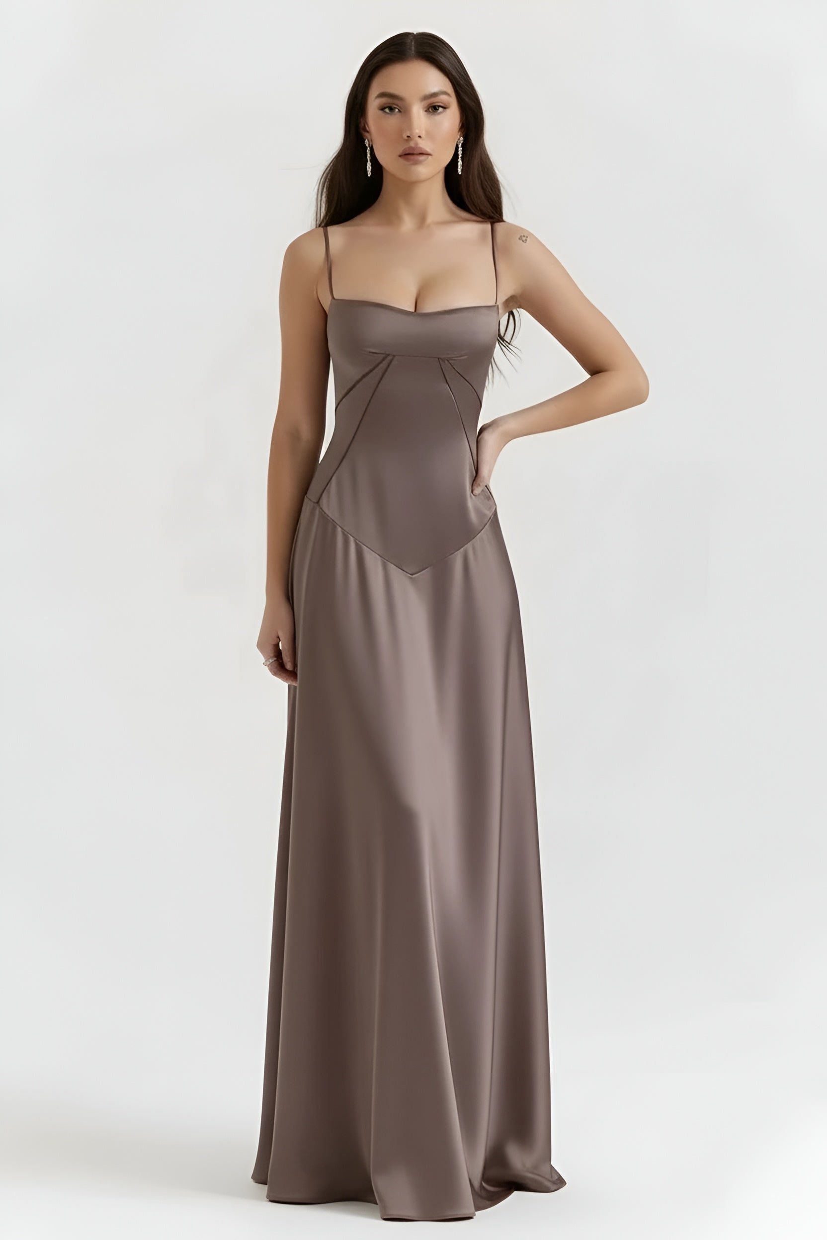 Laes – Women Elegant Maxi Dress - Image 4