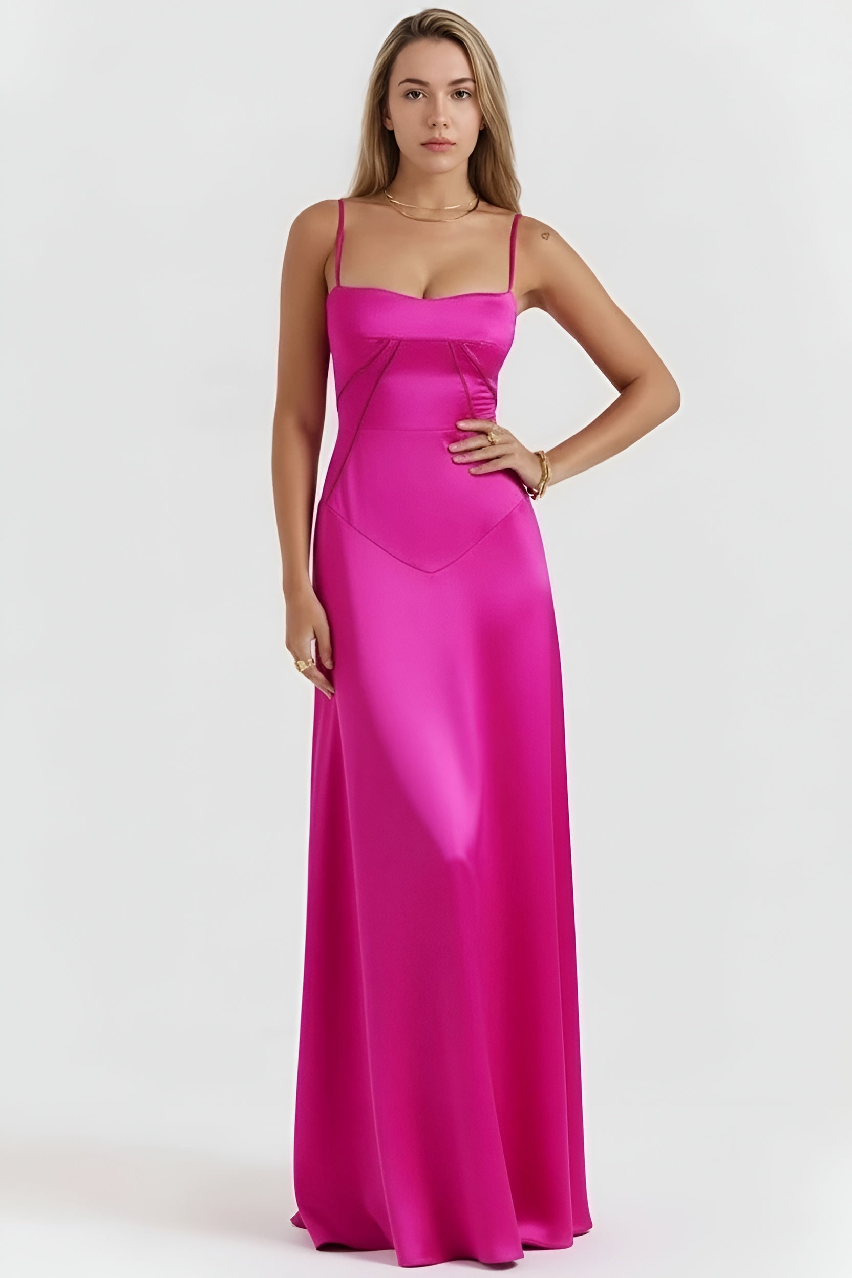 Laes – Women Elegant Maxi Dress - Image 3