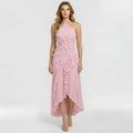 Stella – Women Pleated Ruffle Maxi Dress - Image 1