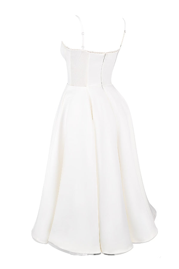 Marie – Strapless V-neck sleeveless Dress - Image 32