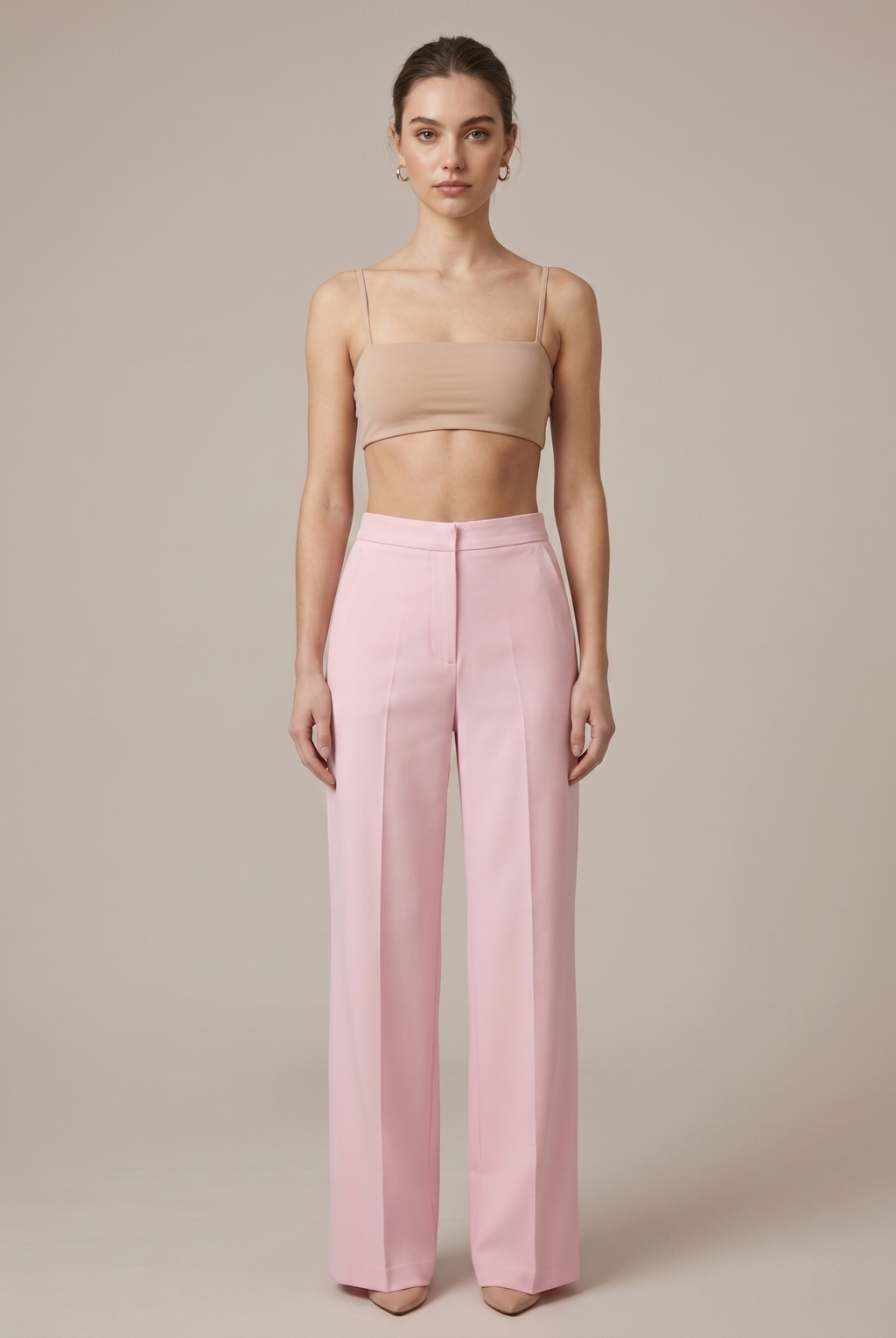 Two-piece set consisting of a women's blazer and pants with feather trim - J&B; - 2 - Elvaroza.com