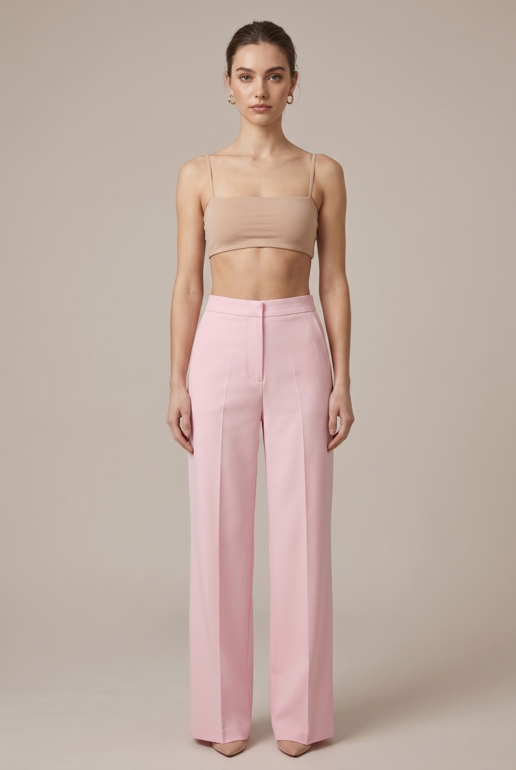 Two-piece set consisting of a women's blazer and pants with feather trim - J&B; - 2 - Elvaroza.com