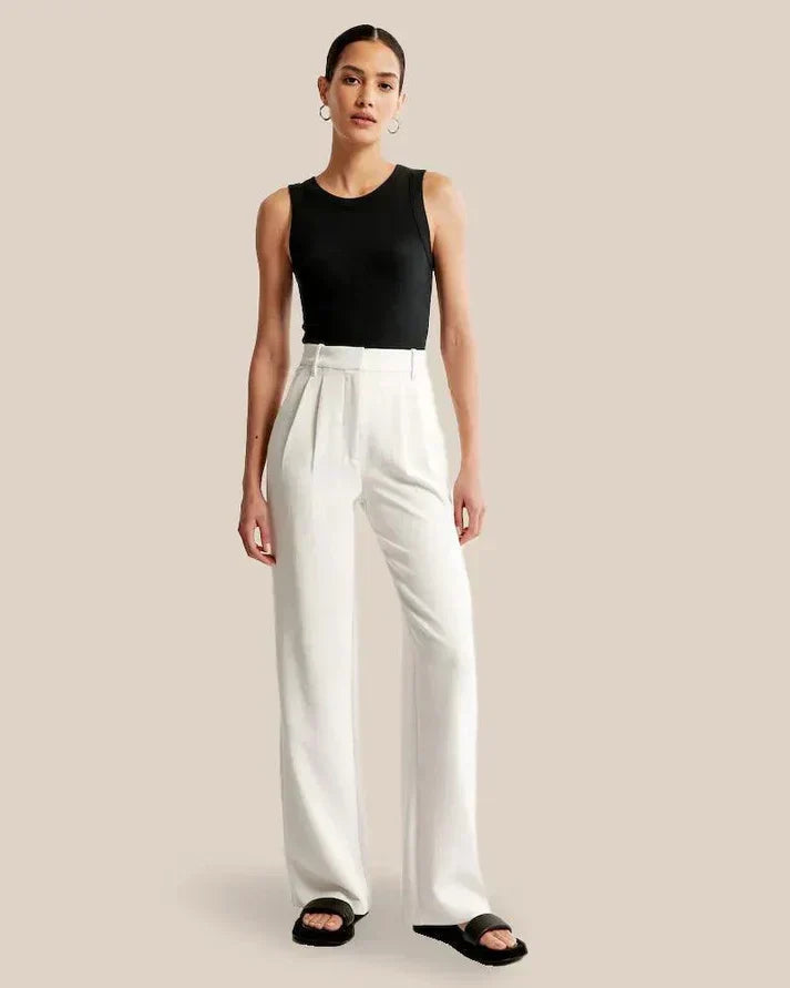 Sophie – Women Wide Leg Trousers - Image 3
