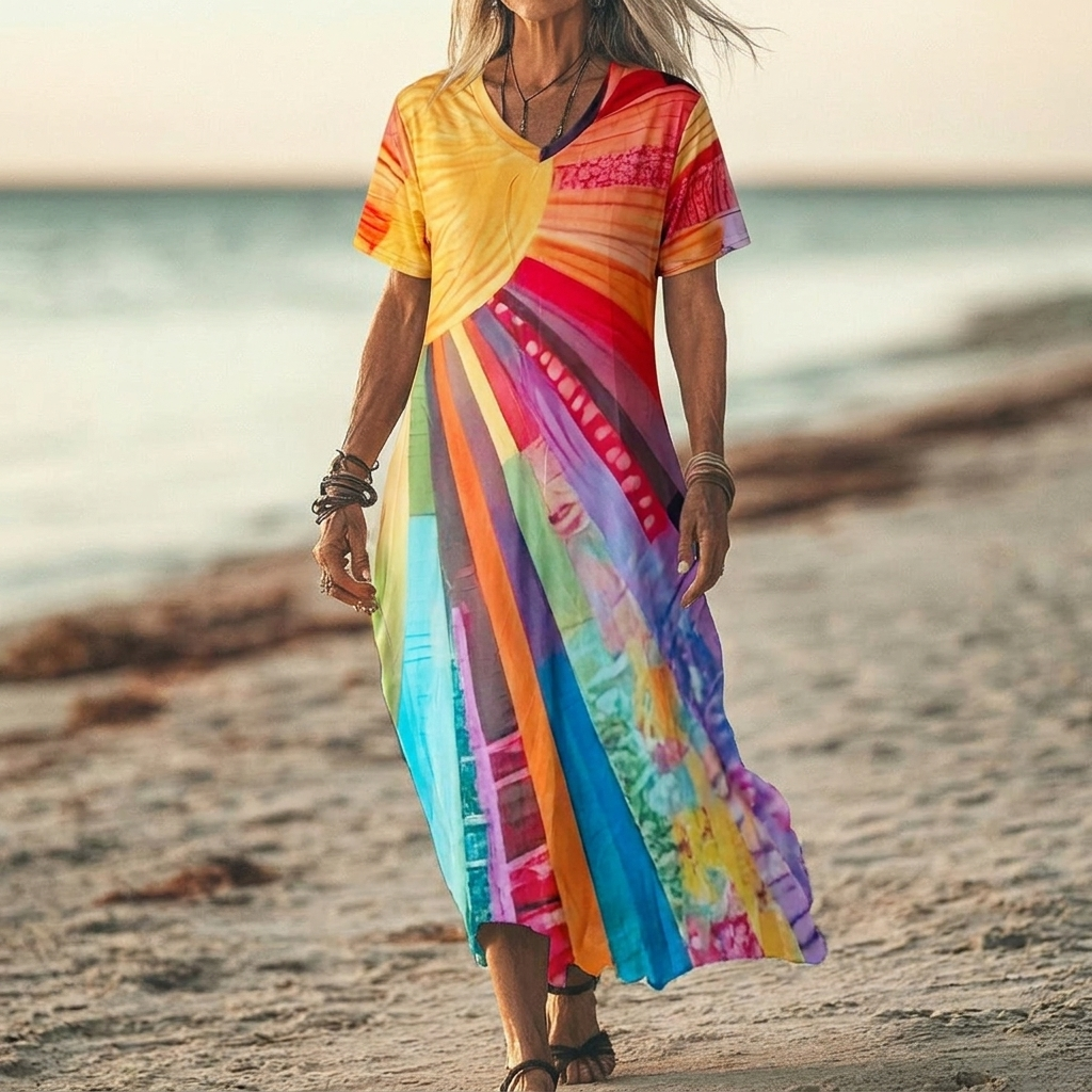 Stefanie – Dress in the Bohemian Sun design