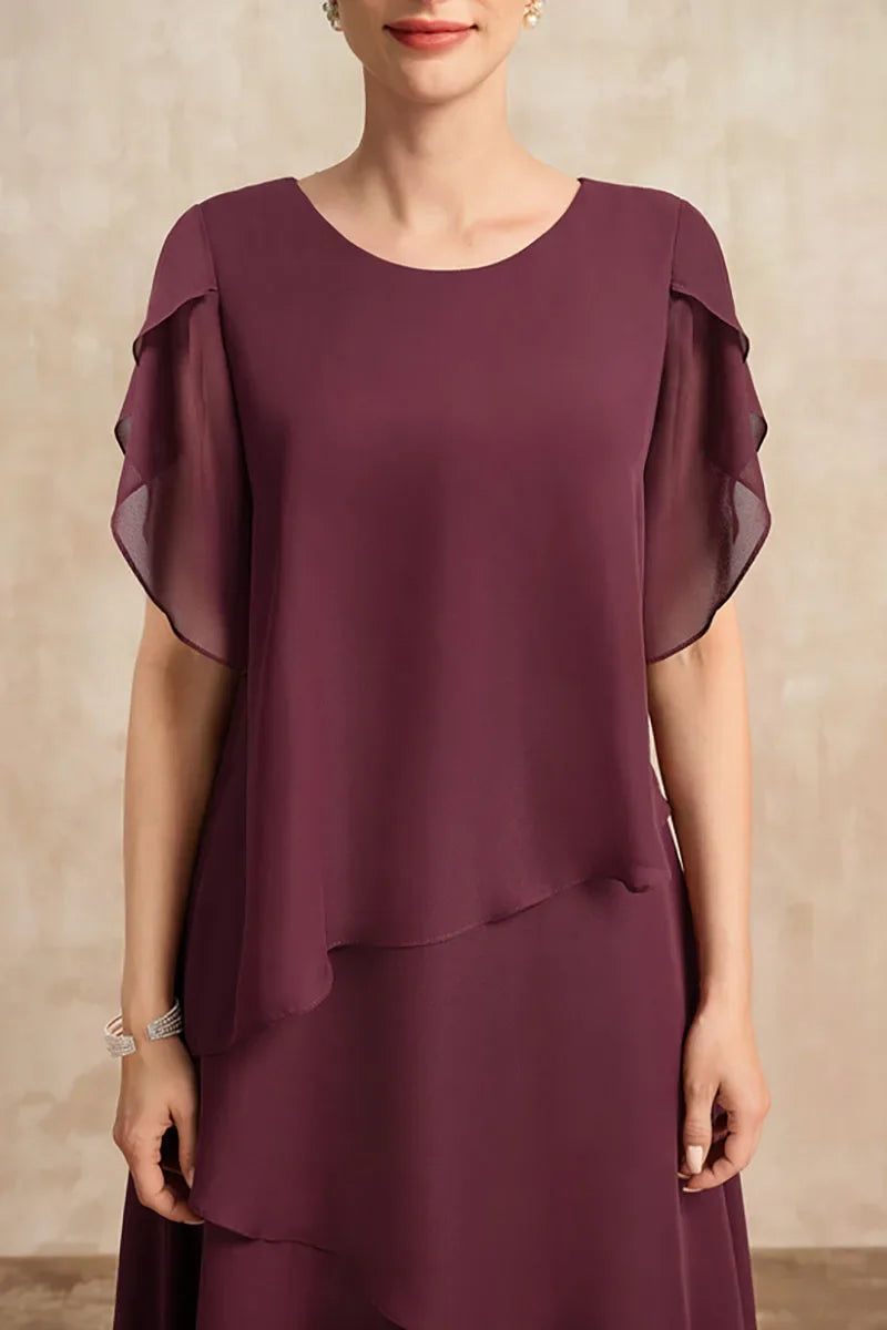 Luisa – Women Layered Chiffon Dress - Image 5