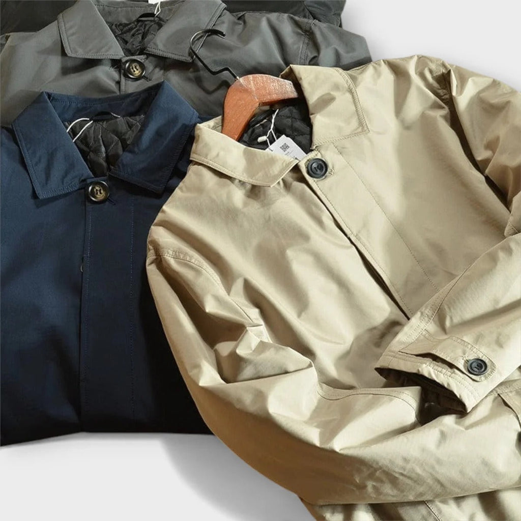 Men's Jacket, Classic Fit with Button Closure and Chest Pocket | E&R - 7 - Elvaroza.com