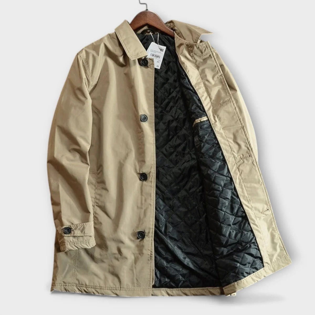 Men's Jacket, Classic Fit with Button Closure and Chest Pocket | E&R - 3 - Elvaroza.com