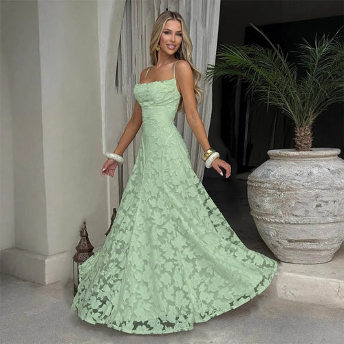Annika – Elegantes A-Linien-Kleid mit Spaghettiträgern für Damen - Image 1