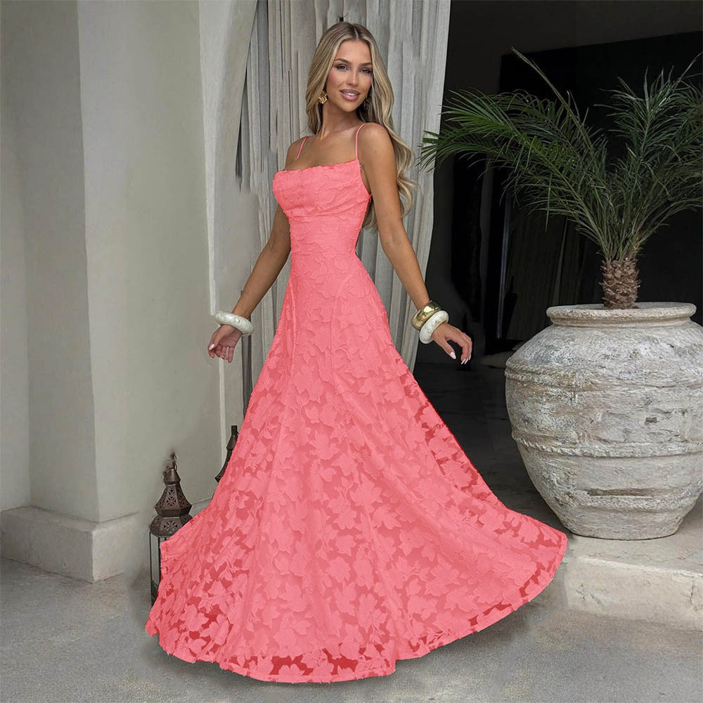 Annika – Elegantes A-Linien-Kleid mit Spaghettiträgern für Damen - Image 3