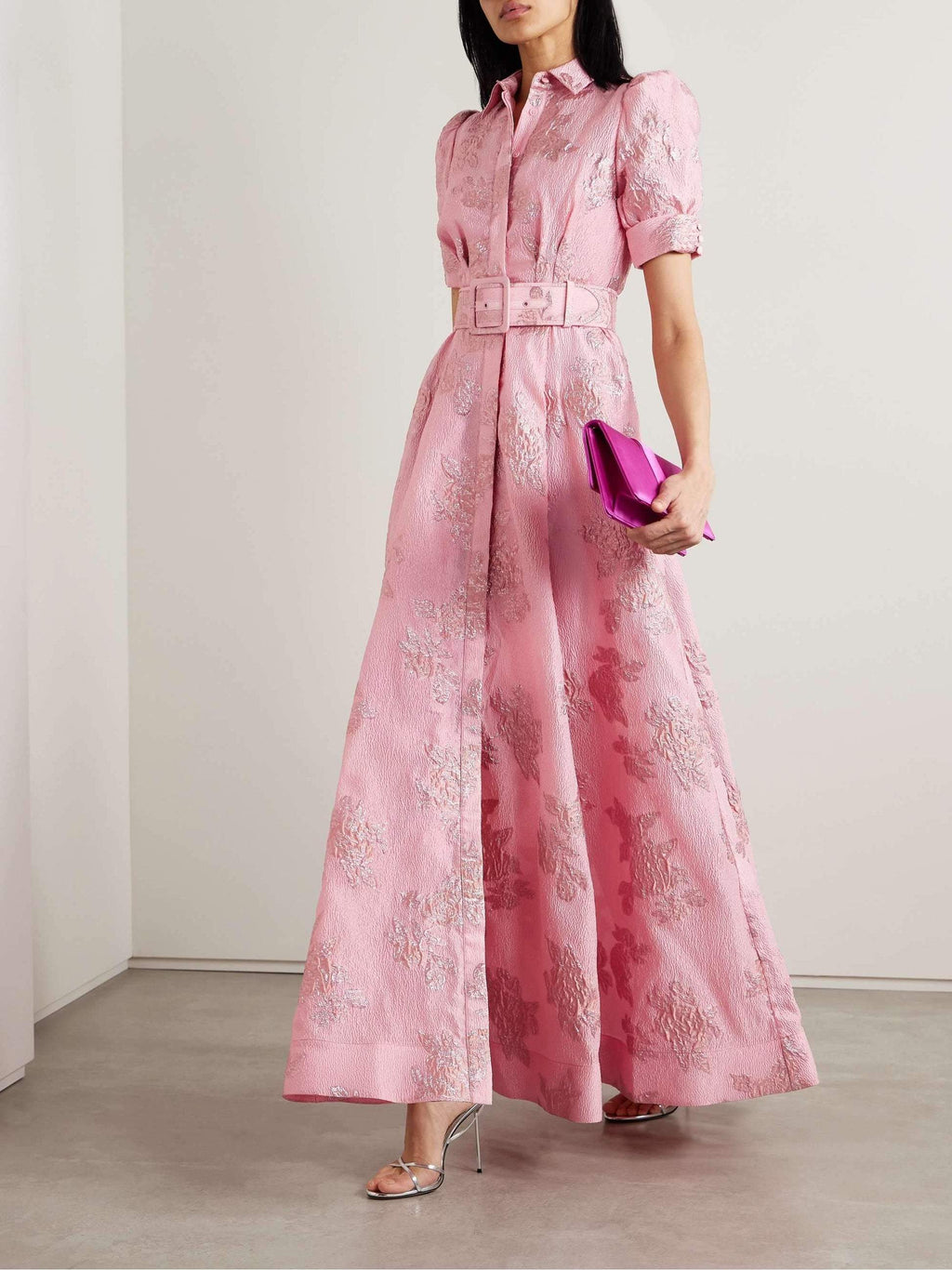Hannah – Women Lapel High Waist Dress - Image 5