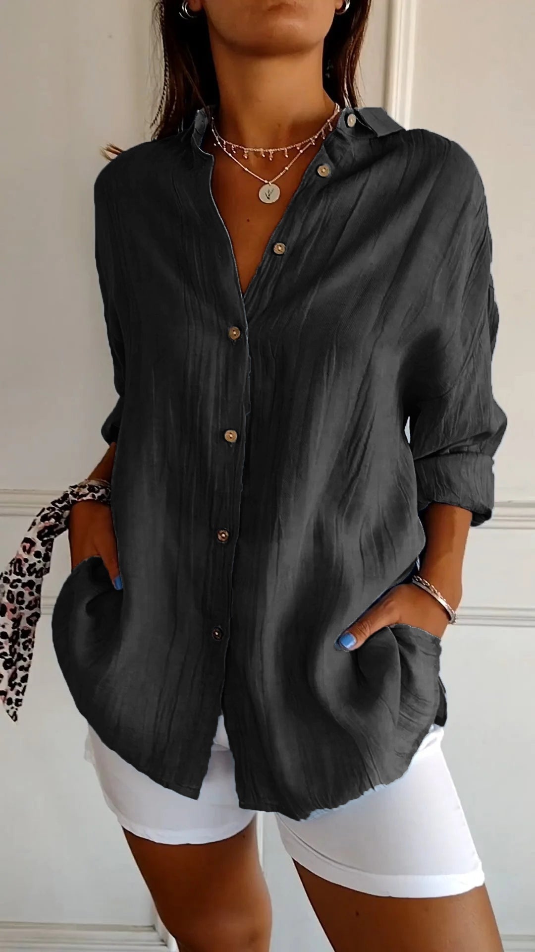 Josefine – Elegant  Button-Up Blouse - Image 12