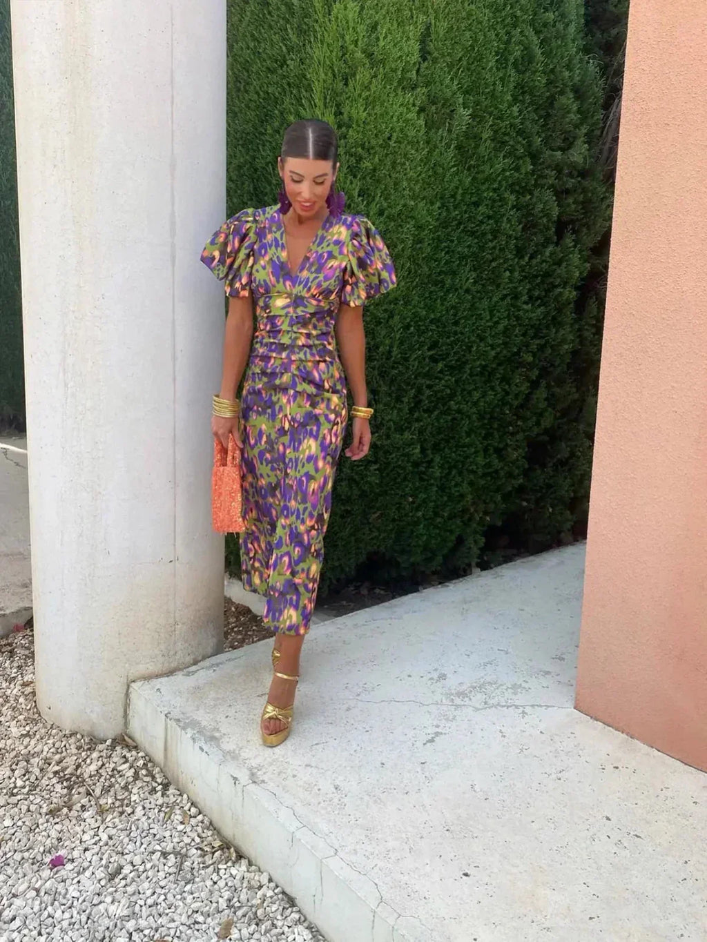 Maja – Puff Sleeve Summer Dress - Image 5