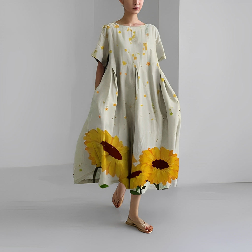 Vanessa – Loose Printed Dress - Image 3