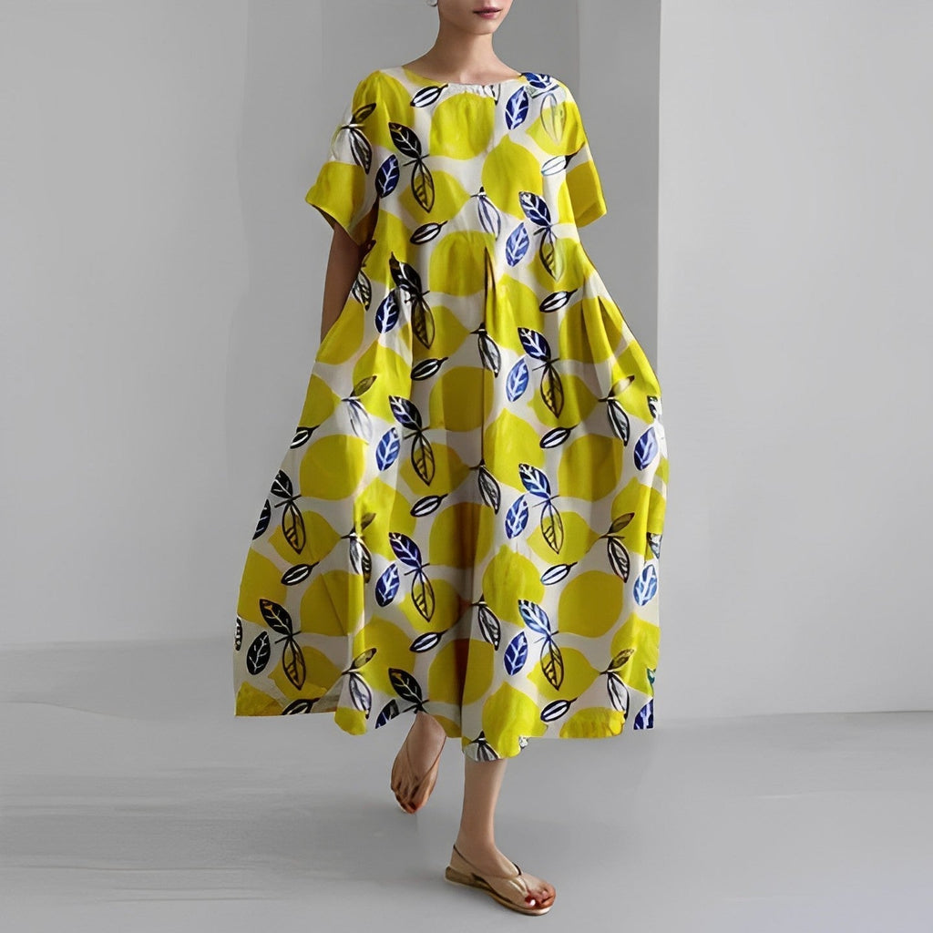 Vanessa – Loose Printed Dress - Image 5