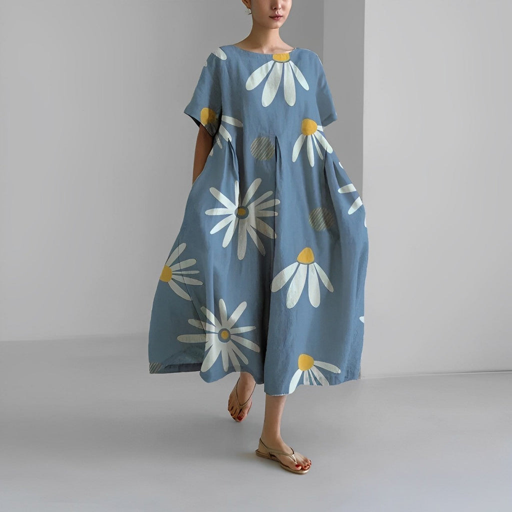Vanessa – Loose Printed Dress - Image 9