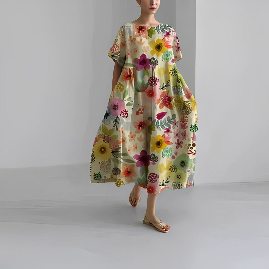 Vanessa – Loose Printed Dress - Image 7